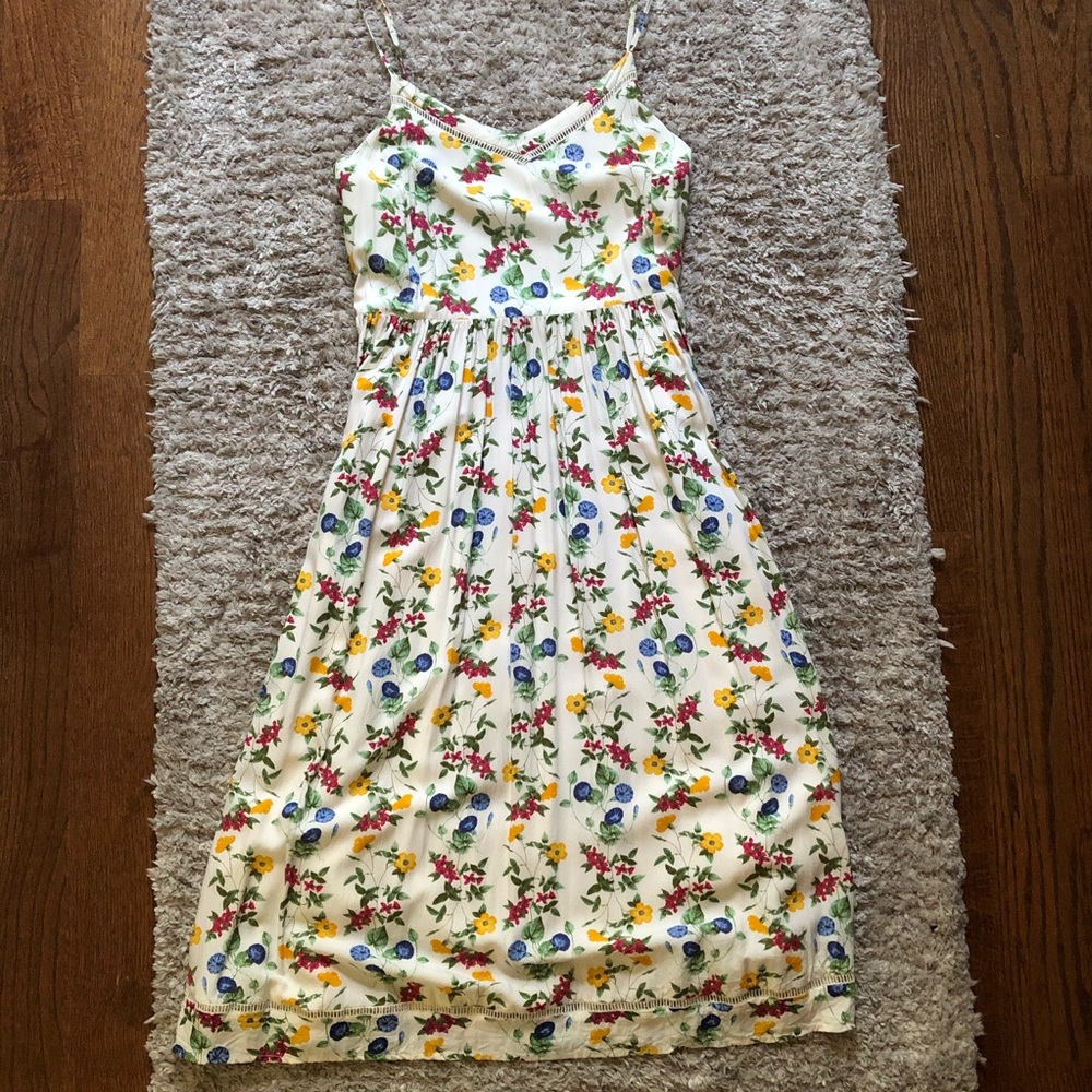 Floral Old Navy maxi dress